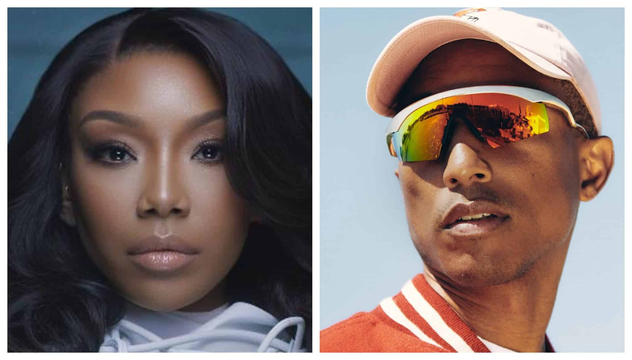 Brandy & Pharrell Williams Set for Huge GRAMMY Week Honor in Los Angeles