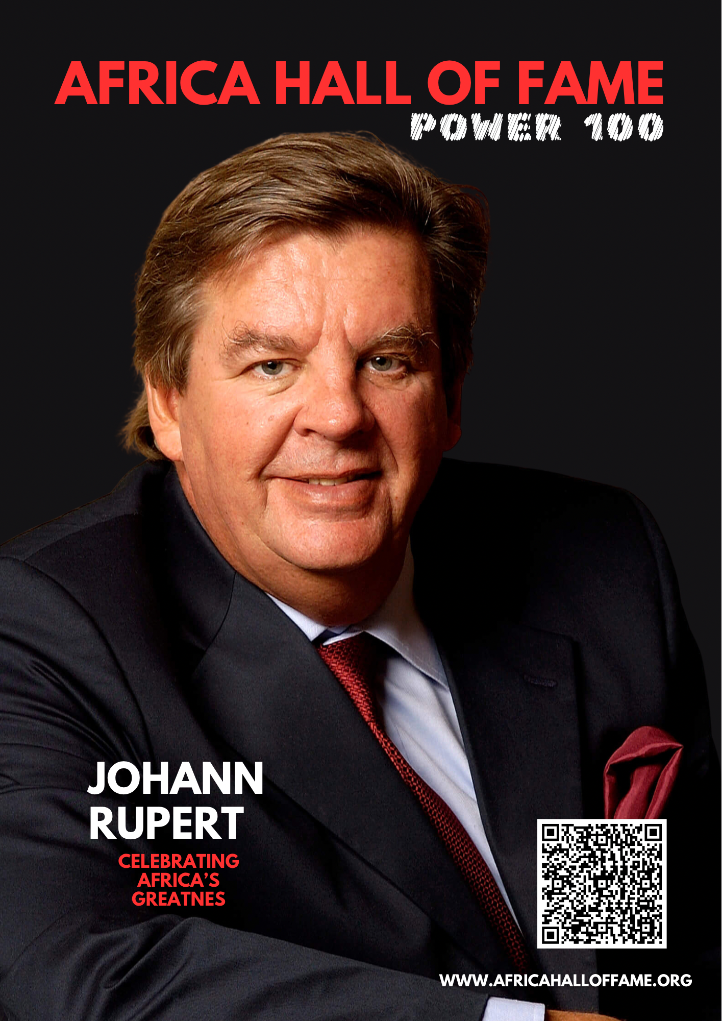 Africa Hall of Fame: Power 100 Johann Rupert: The Power Behind Africaโs Global Luxury Empire