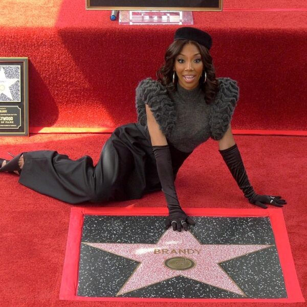 Brandy Receives Hollywood Walk of Fame Star, Cementing a Legacy Decades in the Making