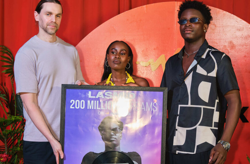 Lasmid Surpasses 200 Million Streams as Audiomack Stages Surprise Accra Celebration