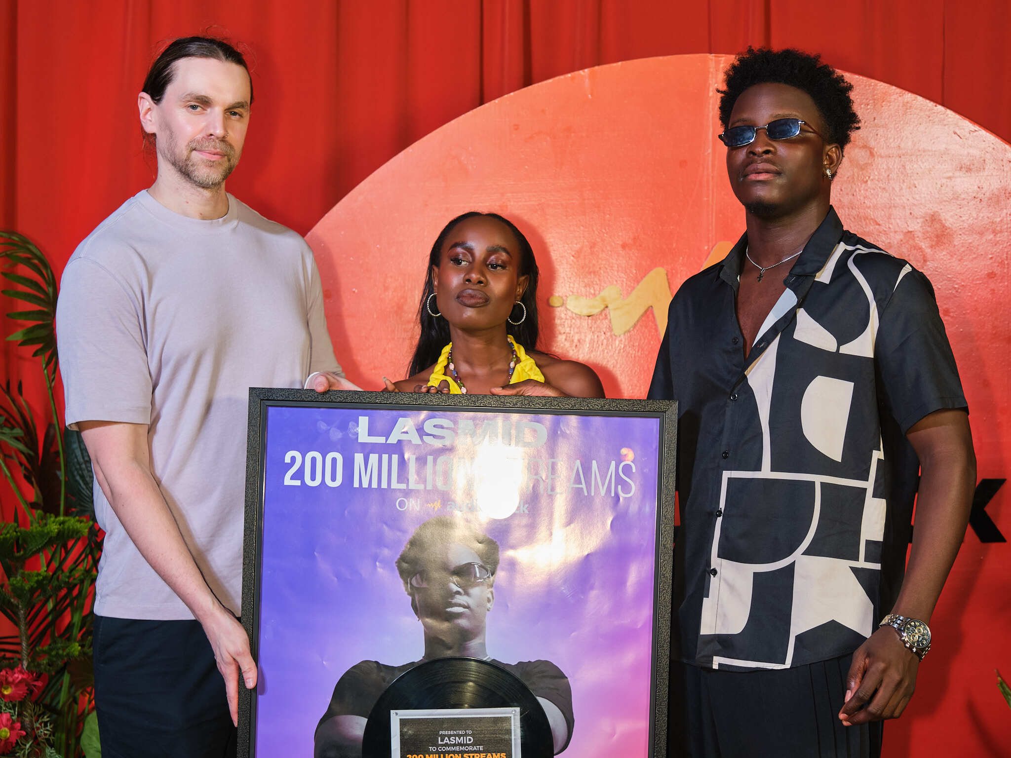Lasmid Surpasses 200 Million Streams as Audiomack Stages Surprise Accra Celebration