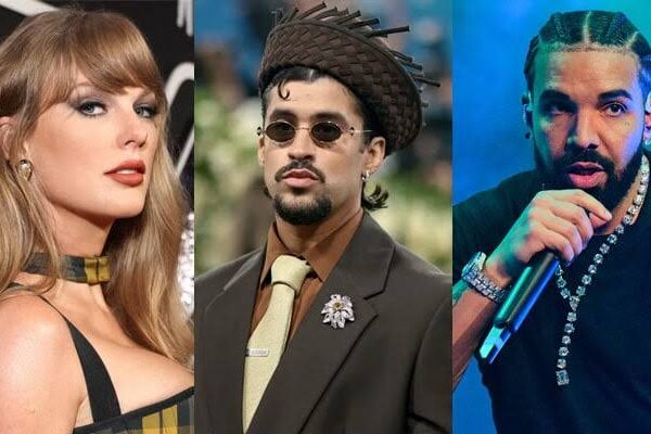 Taylor Swift, Bad Bunny & Drake Top Spotify’s Most Streamed Artists List