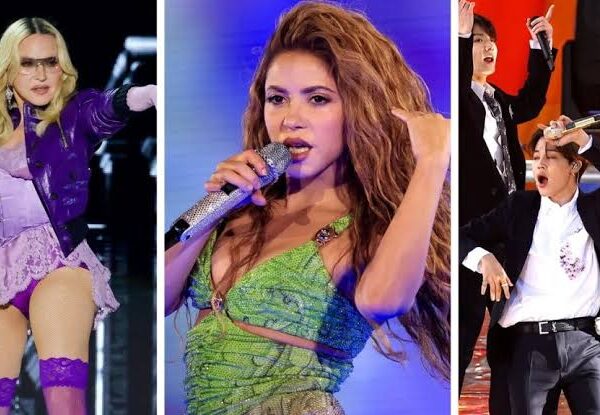 Shakira, Madonna & BTS to Headline First-Ever FIFA World Cup Final Halftime Show