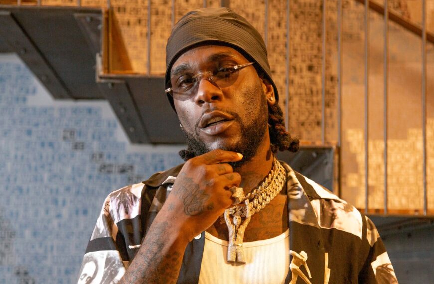 Burna Boy Makes History by Reaching No. 1 on Spotify’s Global Top Songs Chart for the First Time